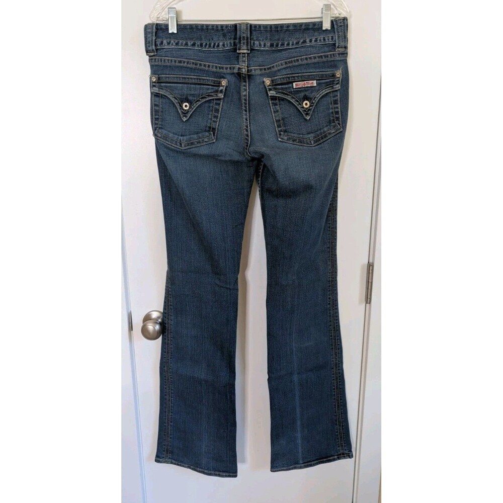 Hudson Low Rise Bootcut Jeans Women's 30 Blue Western Cowboy Cowgirl Made in USA